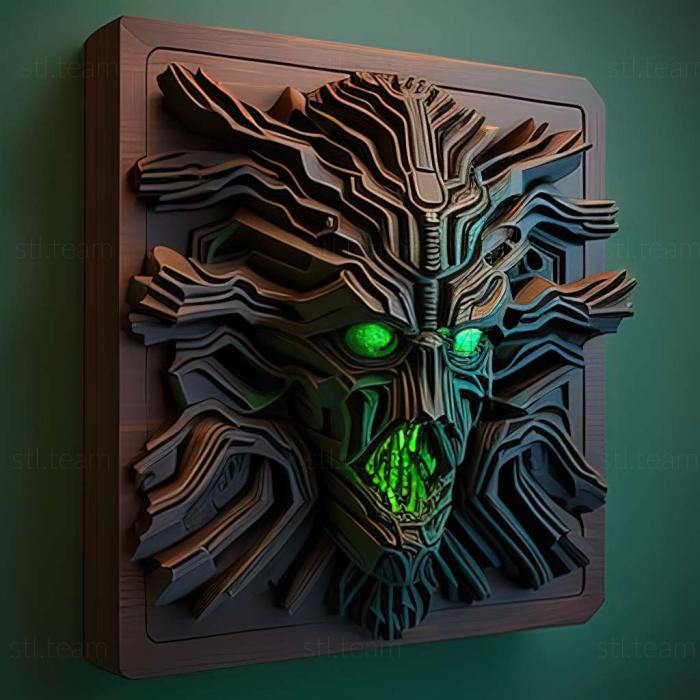 3D model System Shock game (STL)